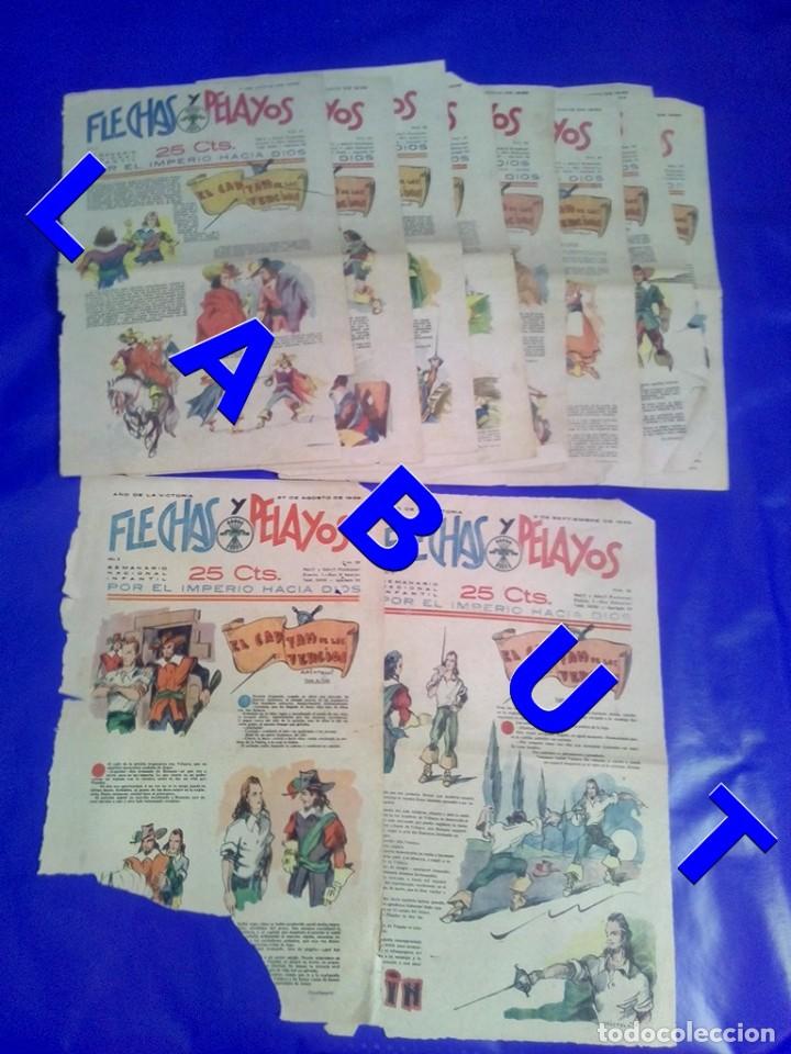 C&oacute;mics: FLECHAS Y PELAYOS EL CAPITAN DE LOS TERCIOS 10 HOJAS U14 - Foto 2