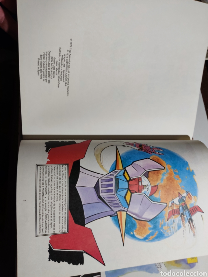 C&oacute;mics: Comic Mazinger Z batalla en el cielo 1978 - Foto 4