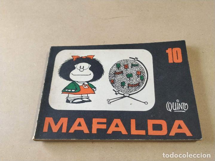 C&oacute;mics: MAFALDA N&ordm; 10 - QUINO - EDICIONES DE LA FLOR - 1&ordf; EDICI&Oacute;N 1974 - Foto 1