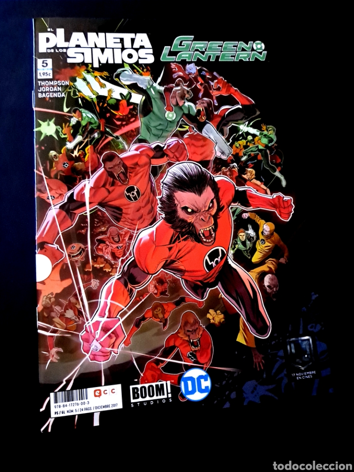 C&oacute;mics: DE KIOSCO EL PLANETA DE LOS SIMIOS GREEN LANTERN 5 DC ECC - Foto 1