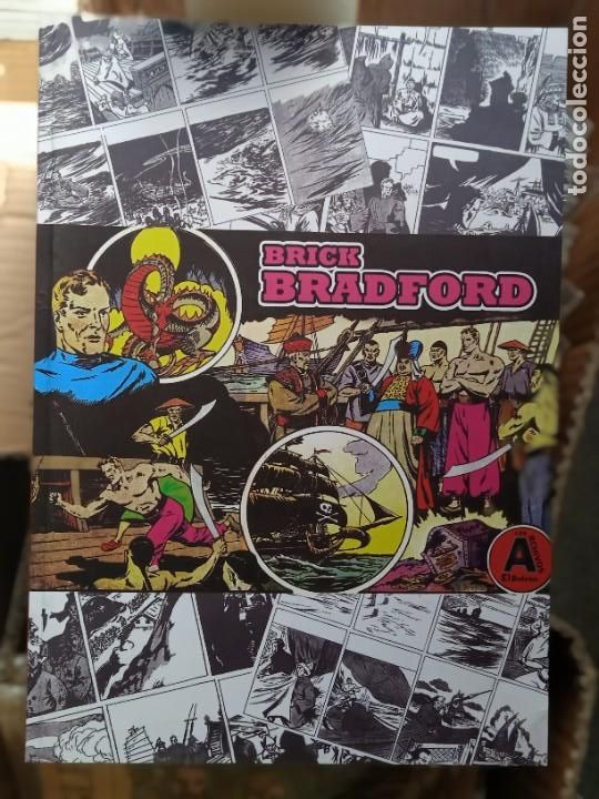 C&oacute;mics: BRICK BRADFORD EN CARTONE REEDICION - Foto 1