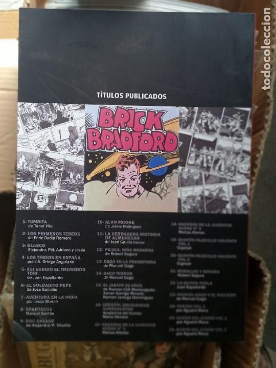 C&oacute;mics: BRICK BRADFORD EN CARTONE REEDICION - Foto 2