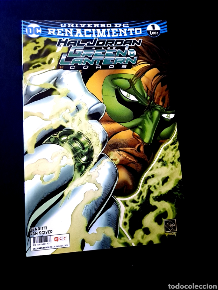 C&oacute;mics: DE KIOSCO GREEN LANTERN 56 RENACIMIENTO 1 UNIVERSO DC ECC GRAPA - Foto 1