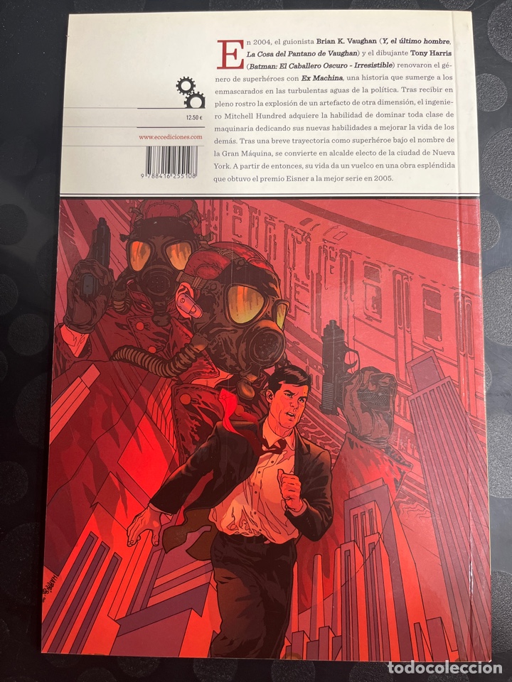 C&oacute;mics: EX MACHINA N.1 ESTADO DE EMERGENCIA ECC V&Eacute;RTIGO ( 2014/2015 ) - Foto 2