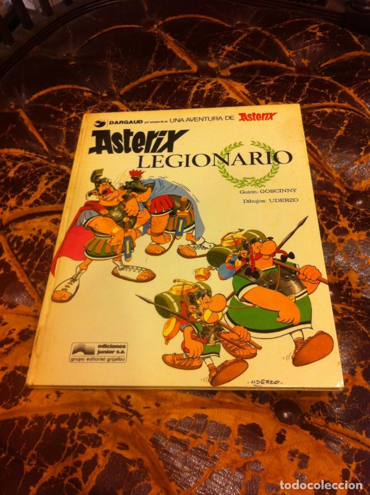 C&oacute;mics: ASTERIX. AST&Eacute;RIX LEGIONARIO. ED. EDICIONES JUNIOR. 1978. TAPA DURA. - Foto 1