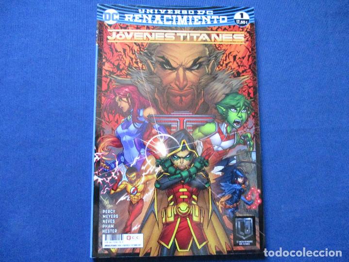 C&oacute;mics: DC / J&Oacute;VENES TITANES &middot; TOMO N.&ordm; 1 UNIVERSO DE RENACIMIENTO - ECC - Foto 1
