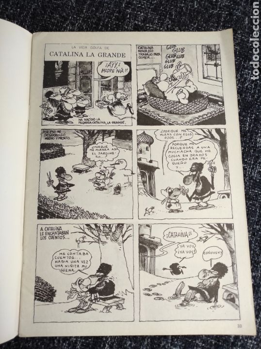 C&oacute;mics: LA VIDA GOLFA DE CATALINA LA GRANDE / dibujos: TABARE - Foto 2