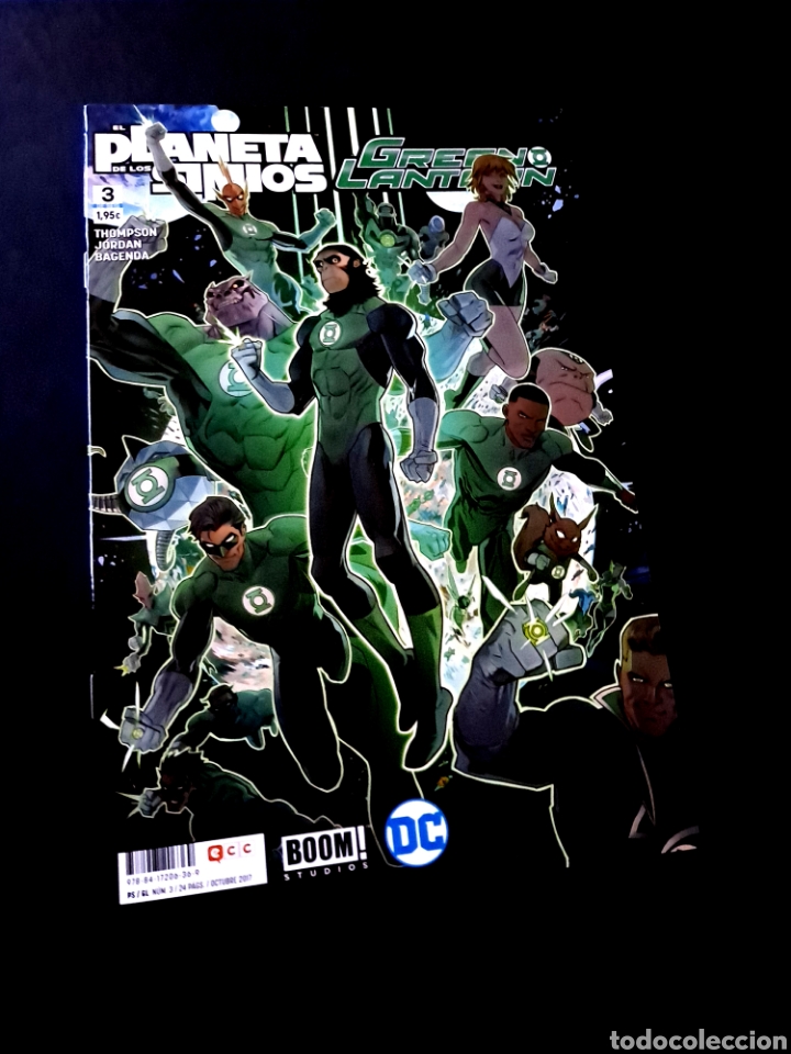 C&oacute;mics: DE KIOSCO EL PLANETA DE LOS SIMIOS GREEN LANTERN 3 ECC DC GRAPA - Foto 1