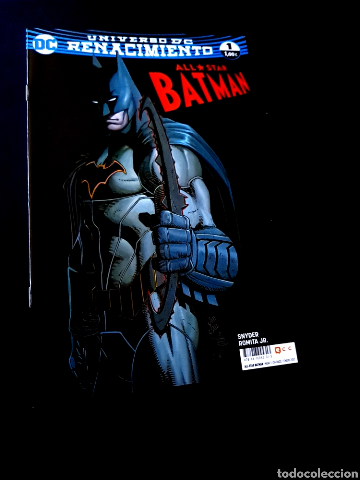 C&oacute;mics: DE KIOSCO ALL STAR BATMAN RENACIMIENTO 1 ECC DC GRAPA - Foto 1