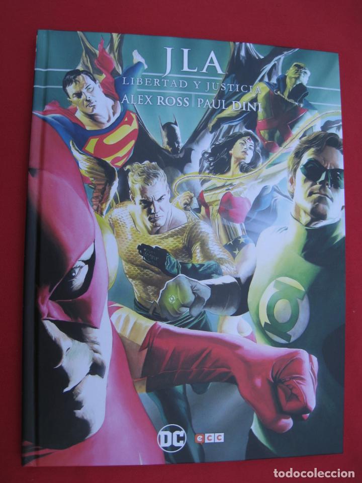 C&oacute;mics: JLA. LIBERTAD Y JUSTICIA. ALEX ROSS . ECC - Foto 1