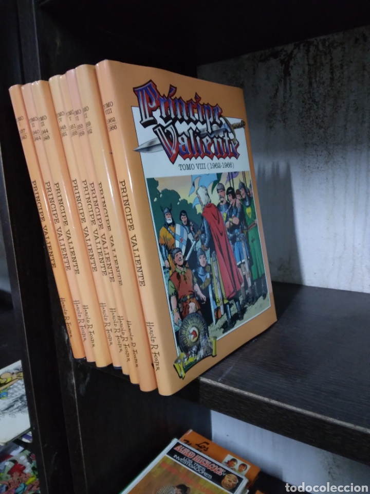 C&oacute;mics: Pr&iacute;ncipe Valiente, 8 tomos,Harold Fisterra, Ediciones B - Foto 2