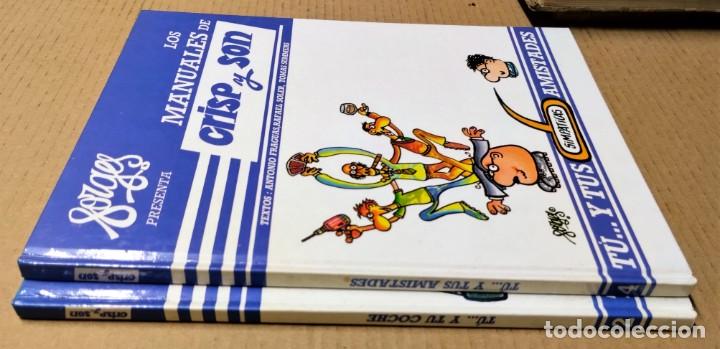 C&oacute;mics: lote 2 libros de Forges. Los manuales de Crisp y Son, tomos 2 y 4. - Foto 2