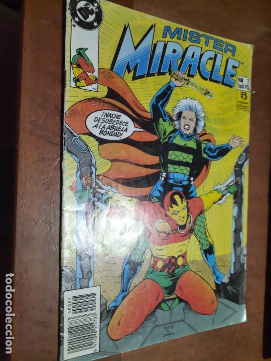 C&oacute;mics: MISTER MIRACLE 7. GRAPA. DC. ZINCO. BUEN ESTADO - Foto 1
