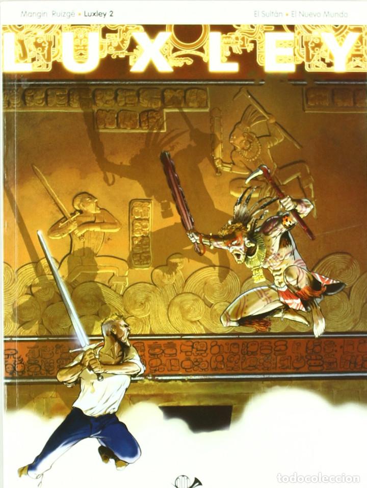 C&oacute;mics: LUXLEY COMPLETA 2 VOLS 001 EDICIONES 2001 RUSTICA - Foto 2