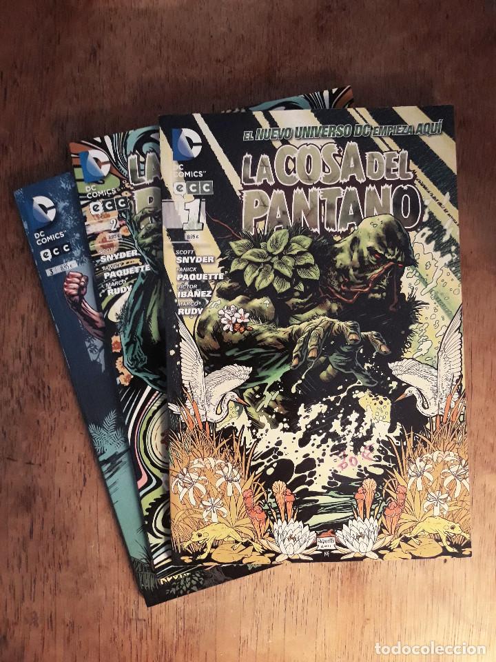 C&oacute;mics: LA COSA DEL PANTANO (SNYDER / PAQUETTE) N&ordm; 1-2-3 - Foto 1