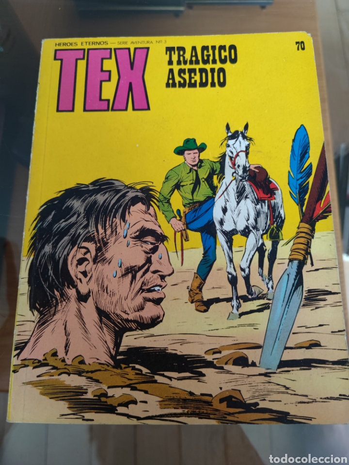 C&oacute;mics: Tex. Tr&aacute;gico asedio. N. 70 - Foto 1
