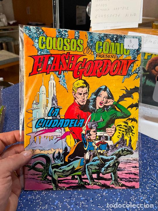 C&oacute;mics: VALENCIANA COLOSOS DEL COMICS PRESENTA FLASH GORDON NUMERO 3 NORMAL ESTADO - Foto 1