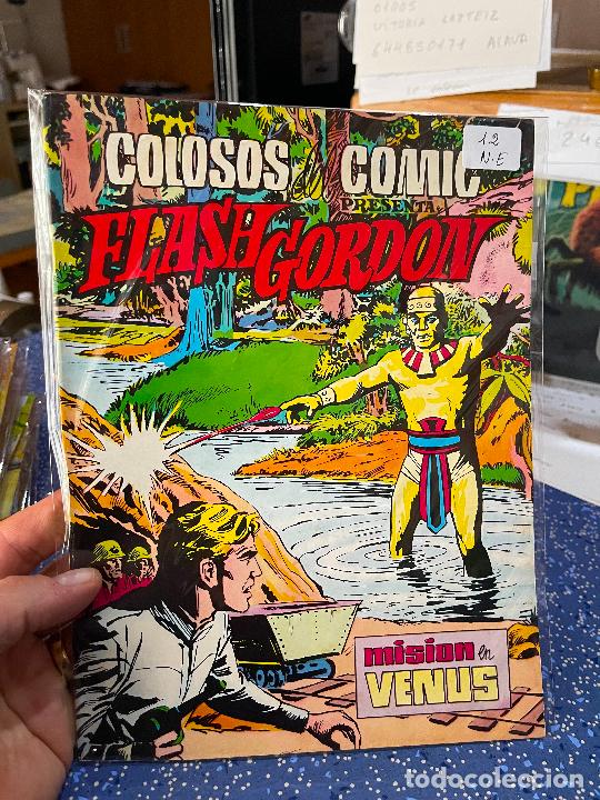C&oacute;mics: VALENCIANA COLOSOS DEL COMICS PRESENTA FLASH GORDON NUMERO 12 NORMAL ESTADO - Foto 1