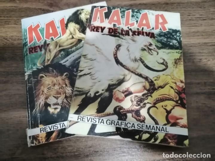 C&oacute;mics: 2 COMIC DE KALAR EL REY DE LA SELVA - Foto 1