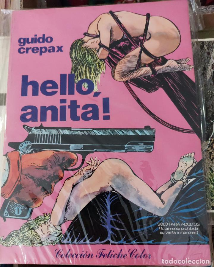 C&oacute;mics: &rdquo;HELLO, ANITA!&rdquo;. GUIDO CREPAX. - Foto 1