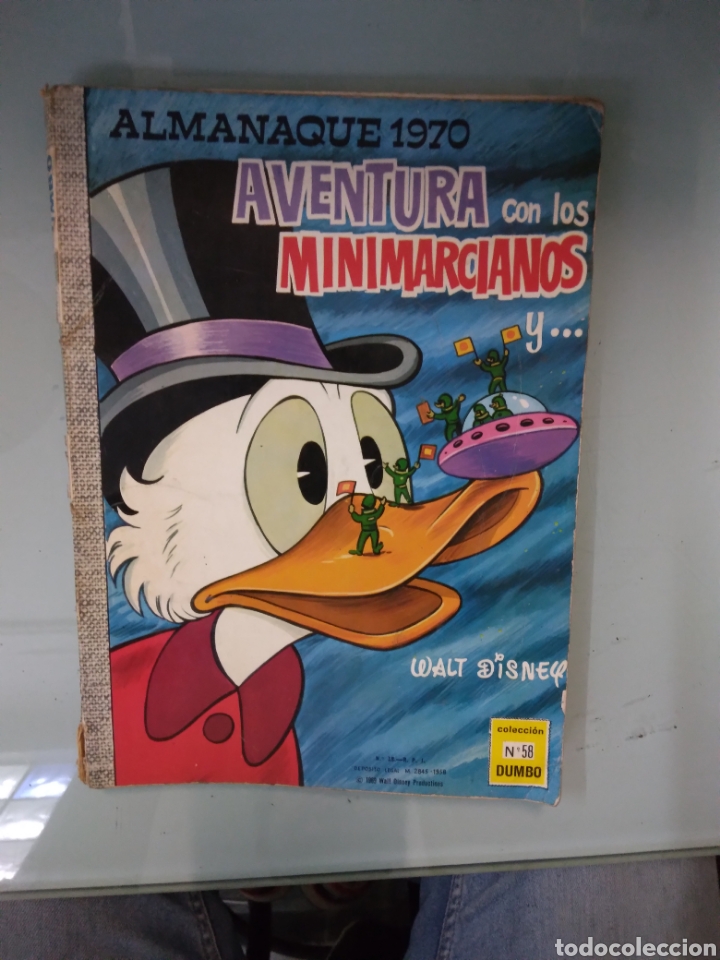 C&oacute;mics: Almanaque 1970, Aventura con los.minimarcianos,Coleccion dumbo 58