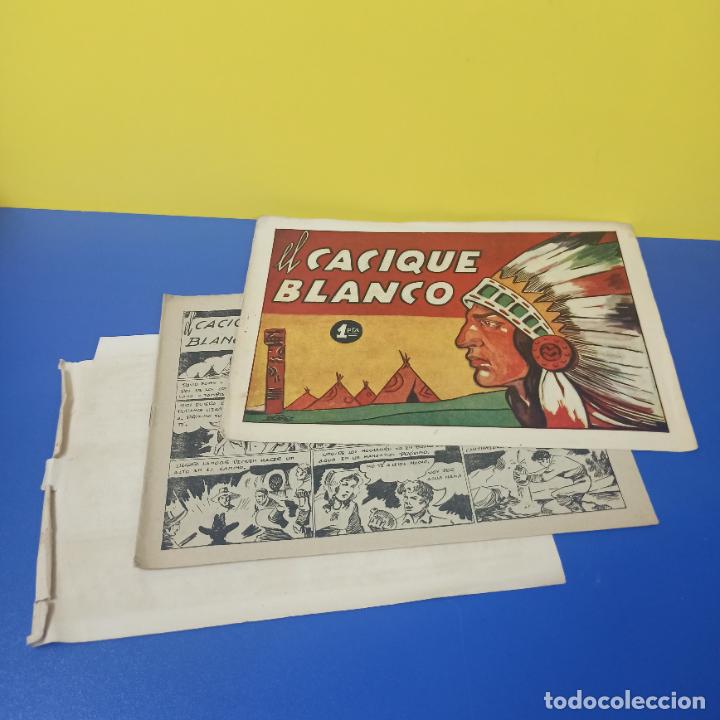 C&oacute;mics: ANTIGUO COMIC TBO EL CACIQUE BLANCO - Foto 3