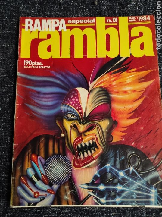 C&oacute;mics: RAMPA RAMBLA N&ordm; 01 -ED. GARCIA Y BEA EDITORES 1984