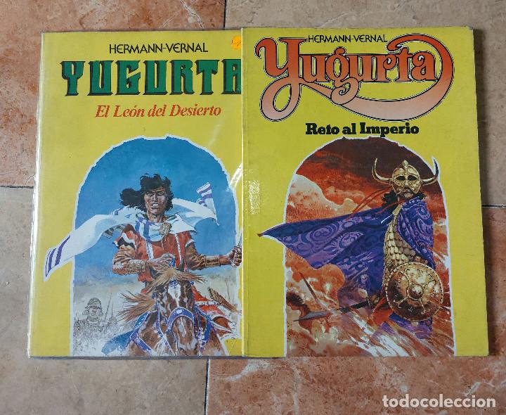 C&oacute;mics: YUGURTA. HERMANN-VERNAL. &Aacute;LBUMES 1 Y 2. - Foto 1