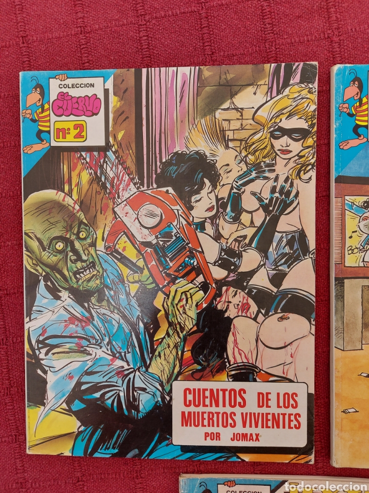 C&oacute;mics: COMIC EROTICO EROTICOS COLECCION EL CUERVO COMICS PARA ADULTOS N&deg;S: 2,3 Y 7 - Foto 2