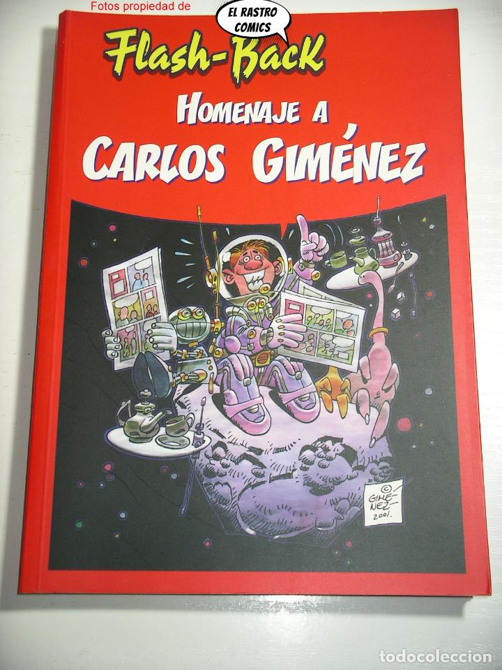 C&oacute;mics: Flash Back n&ordm; 2, Homenaje a Carlos Gimenez, ed. Antonio Busquets, a&ntilde;o 2003 - Foto 2