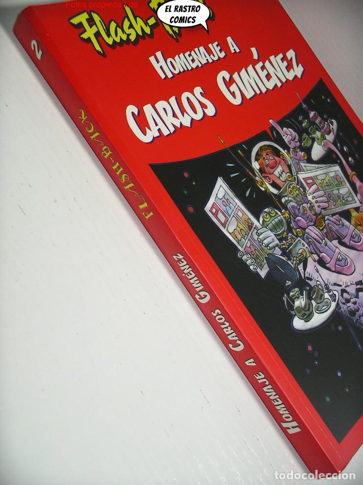 C&oacute;mics: Flash Back n&ordm; 2, Homenaje a Carlos Gimenez, ed. Antonio Busquets, a&ntilde;o 2003 - Foto 1