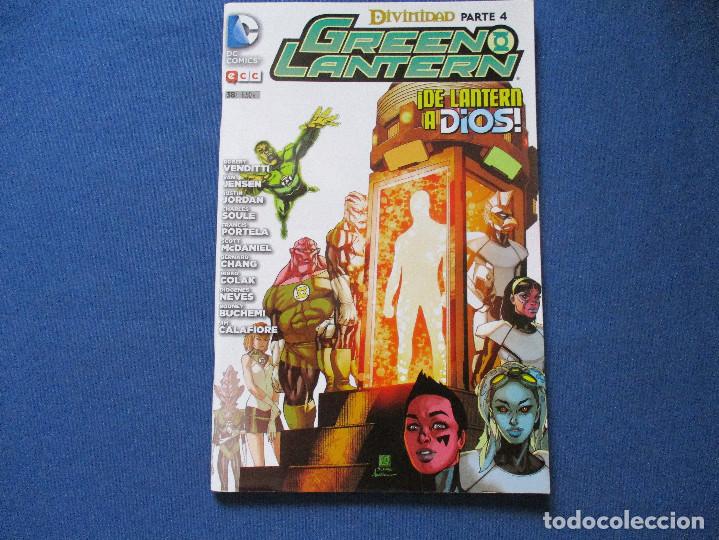 C&oacute;mics: DC / GREEN LANTERN N.&ordm; 38 DIVINIDAD PARTE 4 &middot; ECC - NUEVO - Foto 1
