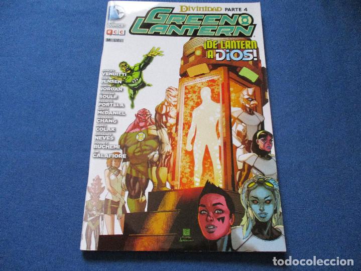 C&oacute;mics: DC / GREEN LANTERN N.&ordm; 38 DIVINIDAD PARTE 4 &middot; ECC - NUEVO - Foto 2