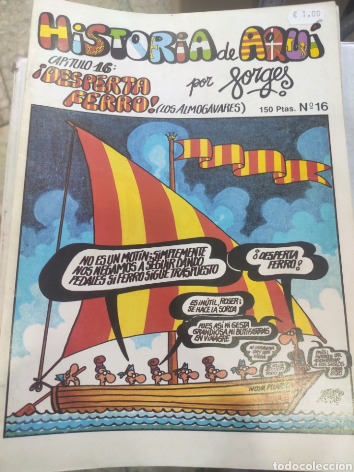 C&oacute;mics: HISTORIA DE AQUI. FORGES. N&ordm; 16 CAPITULO 16 DESPERTA FERRO