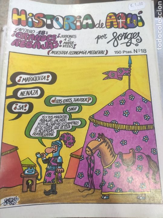 C&oacute;mics: HISTORIA DE AQUI. FORGES. N&ordm; 18 CAPITULO 18 GRANDES REBAJAS