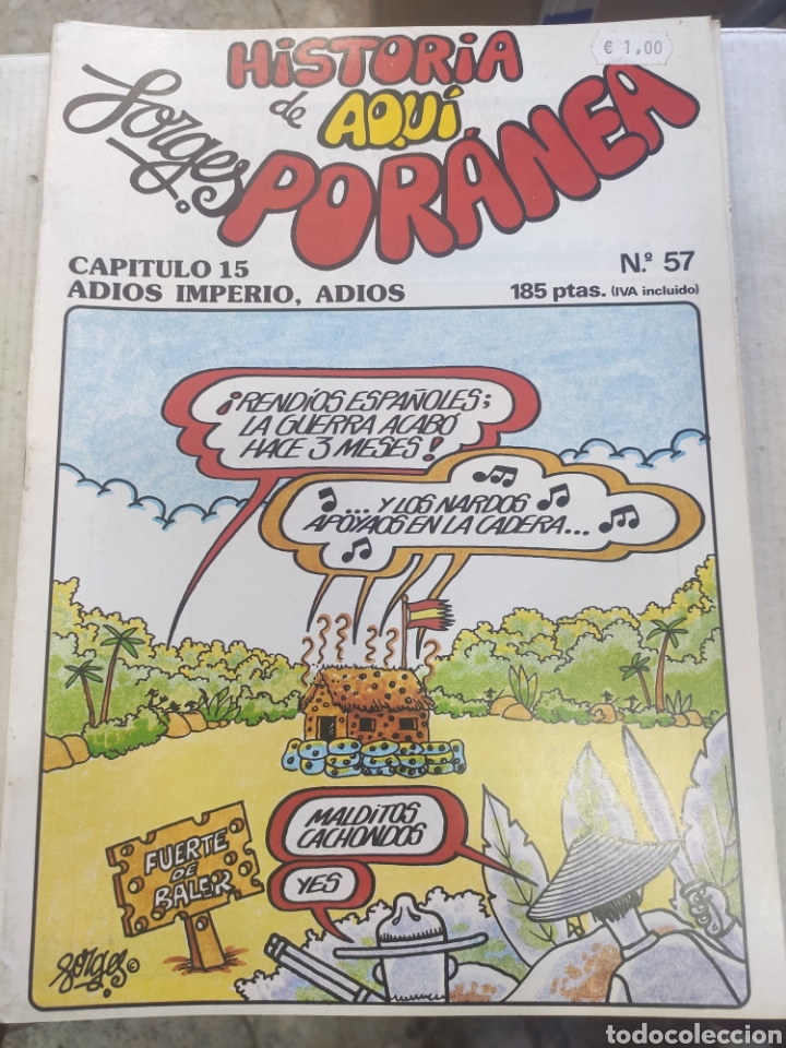 Comics: HISTORIA DE AQUI. FORGES. N&ordm; 57 CAPITULO 15 ADIOS IMPERIO ADIOS