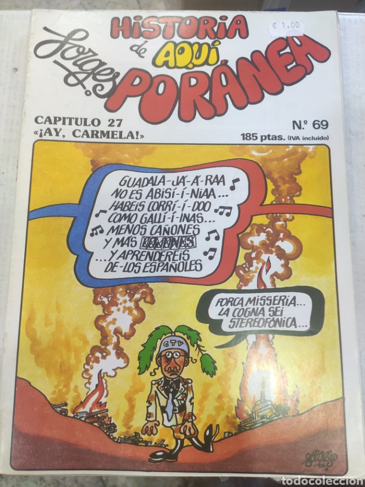 Comics: HISTORIA DE AQUI. FORGES. N&ordm; 69 CAPITULO 27 AY CARMELA