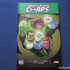 Comics: DC / GREEN LANTERN CORPS SAGA · TOMO 01 RECARGA · RECARGA PARTE 3 (PRIMERA EDICIÓN) · ECC - NUEVO. Lote 361486190