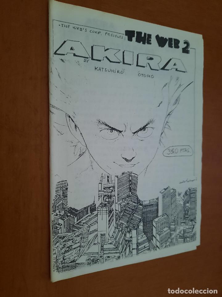 C&oacute;mics: THE WEB 2. ESPECIAL AKIRA. GRAPA. AUTOPUBLICADO. FANCINE. BUEN ESTADO. DIFICIL