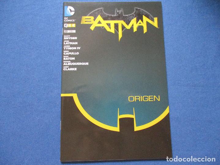 C&oacute;mics: DC / BATMAN N.&ordm; 20 ORIGEN de SCOTT SNYDER y GREG CAPULLO &middot; ECC - Foto 1