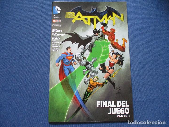 C&oacute;mics: DC / BATMAN N.&ordm; 36 de SCOTT SNYDER y GREG CAPULLO &middot; ECC - NUEVO - Foto 1