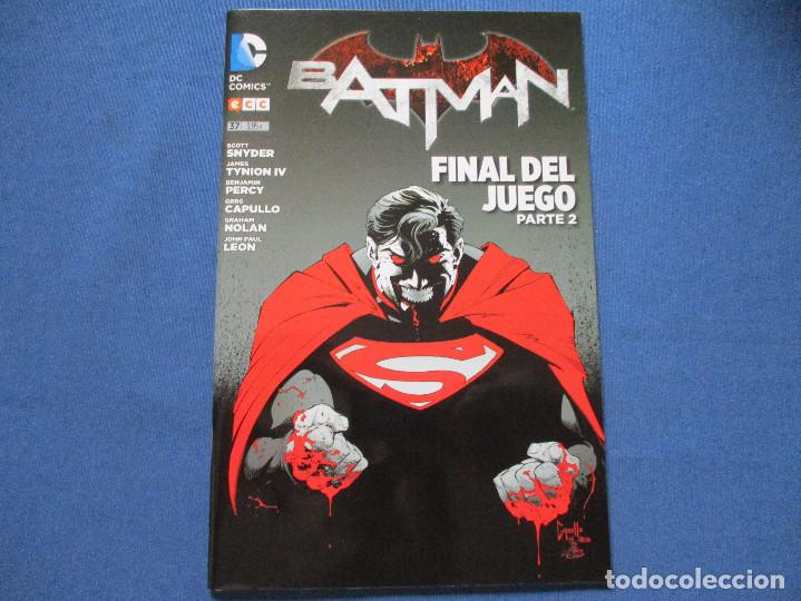C&oacute;mics: DC / BATMAN N.&ordm; 37 de SCOTT SNYDER y GREG CAPULLO &middot; ECC - NUEVO - Foto 1
