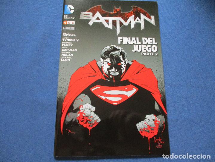 C&oacute;mics: DC / BATMAN N.&ordm; 37 de SCOTT SNYDER y GREG CAPULLO &middot; ECC - NUEVO - Foto 2
