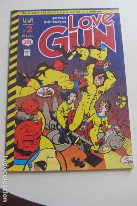 C&oacute;mics: LOVE GUN N&ordm; 2 - IGOR MEDIO, JAVIER RODRIGUEZ, UNDER COMIC arx307 - Foto 1