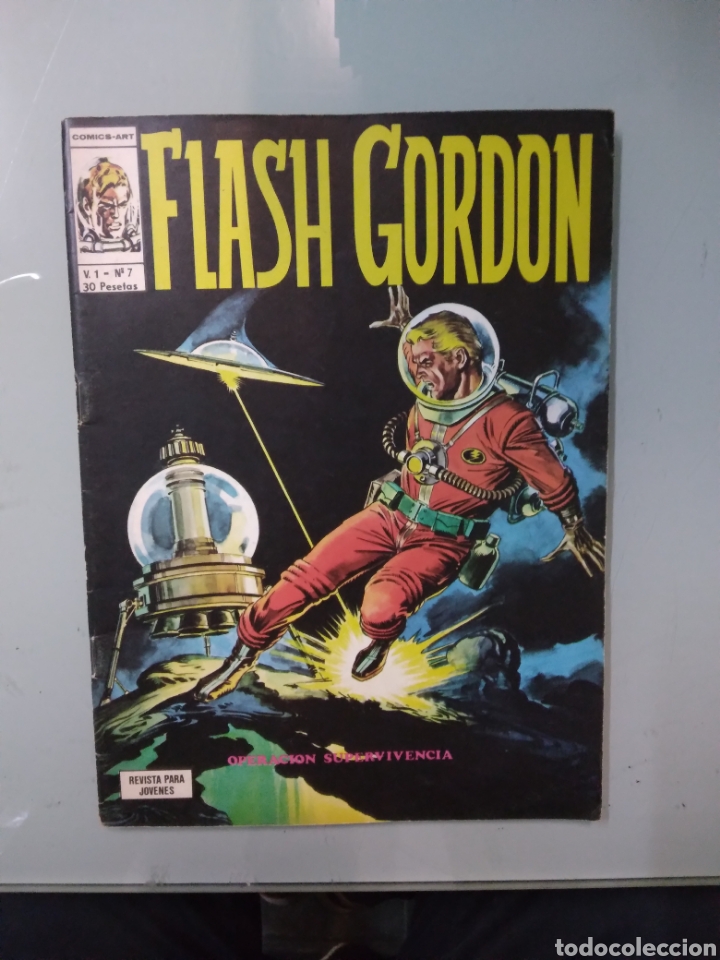 C&oacute;mics: Flash Gordon, Comics Art,.volumen 1,.numero 7 - Foto 1