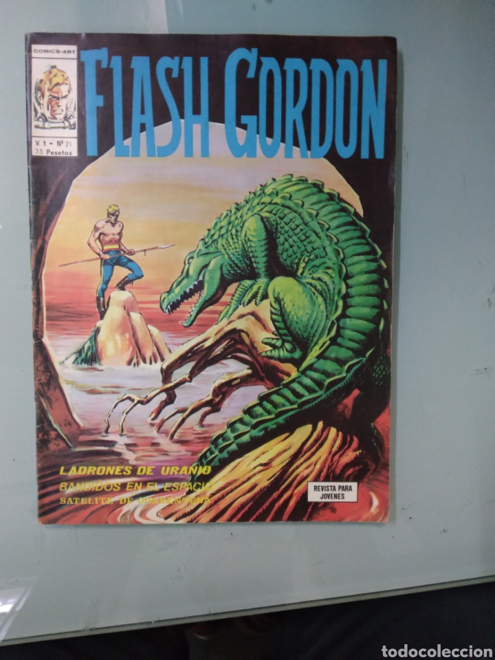 C&oacute;mics: Flash Gordon, Comics Art,.volumen 1,.numero 21 - Foto 1
