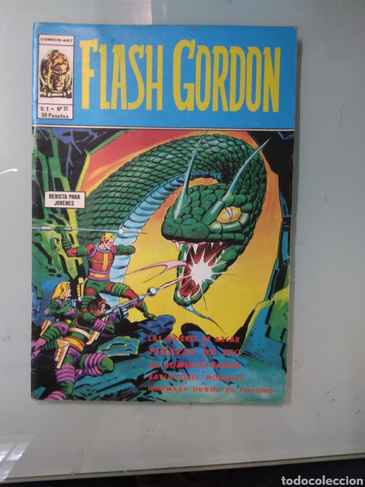 C&oacute;mics: Flash Gordon, Comics Art,.volumen 1,.numero 31 - Foto 1