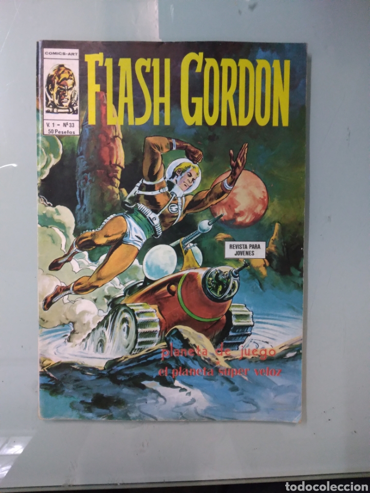 C&oacute;mics: Flash Gordon, Comics Art,.volumen 1,.numero 33 - Foto 1