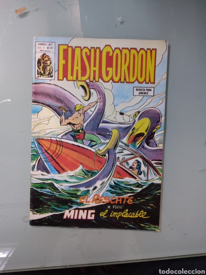 C&oacute;mics: Flash Gordon, Comics Art,.volumen 1,.numero 40 - Foto 1