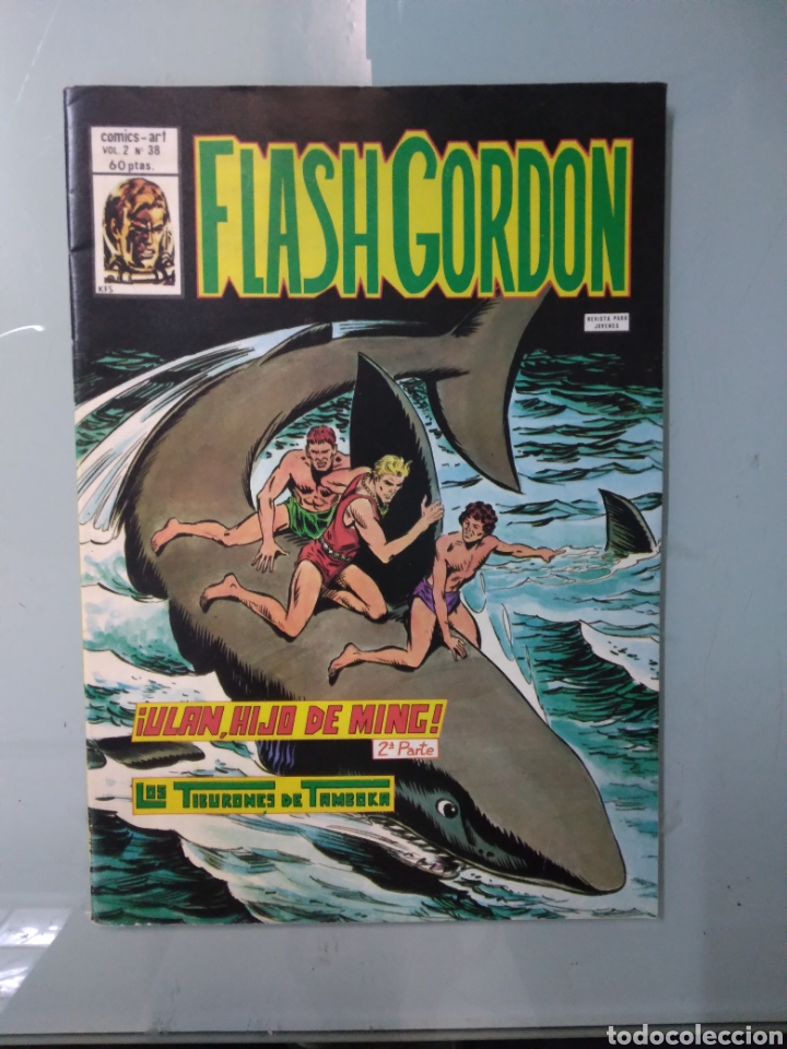 C&oacute;mics: Flash Gordon, Comics Art,.volumen 2,.numero 38 - Foto 1